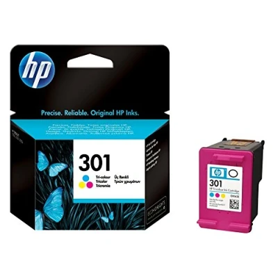 Immagine di HP INK CARTRIDGE NO 301 C/M/Y DE / FR NL BE UK SE