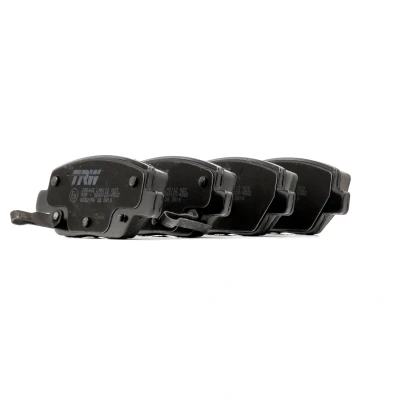 Immagine di TRW GDB2156 Kit pastiglie freno con segnalatore acustico usura bulloni pinza accessori FIAT: Tipo Sedan, Hatchback
