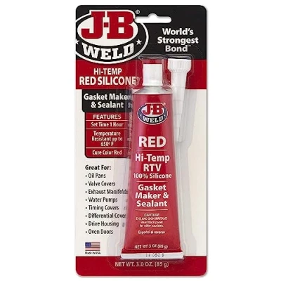 Immagine di J B Weld Silicone Nero RTV (vulcanizzazione a Temperatura Ambiente) 88 ml