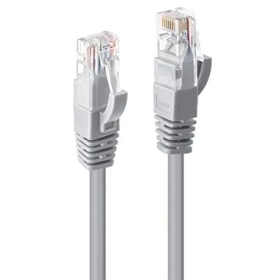 Immagine di LINDY 48007 RJ45 cavo di rete, patch CAT 6 U/UTP 10.00 m Grigio 1 pz.
