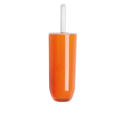 Immagine di Excelsa Linea Bagno Portascopino WC, Plastica, Arancio, 10.5 x 35 cm