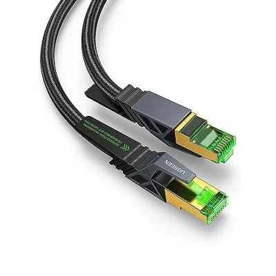 Immagine di UGREEN Cavo Ethernet Cat 8 40Gbps 2000MHz, RJ45 Giochi FPS di Rete Internet Gaming 26AWG Lan Compatibile con PC PS5 PS4 Xbox Switch Router Modem 3M