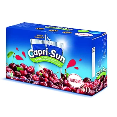 Immagine di Capri da sole ciliegio 10 Box, Confezione 4 (4 x 200 ml)