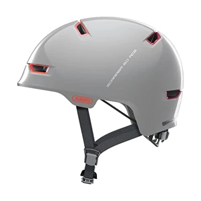 Immagine di ABUS Scraper 3.0 ACE Casco da città Per bici robusto il traffico cittadino uomini e donne Grigio, Taglia L
