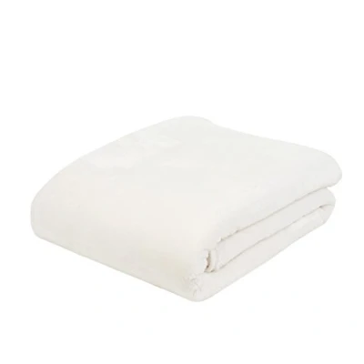 Immagine di Gözze Morbida Coperta Premium, Sensazione Cashmere, Microfibra, 130 x 170 cm Bianco Lana