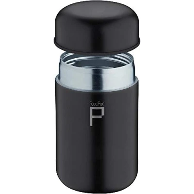 Immagine di DrinkPod HCP 400BK FoodPod, Acciaio Inossidabile, Nero, 400 ml