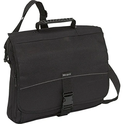 Immagine di Targus borsa per computer portatile da 15,6 pollici, a tracolla sottile uomo e donna, laptop HP, Microsoft, Dell, Lenovo Apple, lavoro