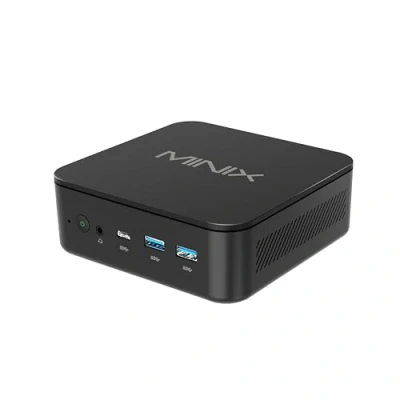 Immagine di MINIX NGC NR660 Mini PC, AMD Ryzen 5 6600H, 16 GB DDR5, SSD PCIe 3.0 da 512 GB, Micro desktop compatto Windows 11 Pro, triplo display 4K, USB C 4.0, WiFi 6E, BT 5.2, Dual 2.5G LAN per