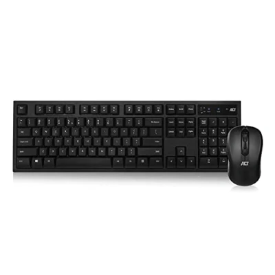 Immagine di ACT Tastiera wireless e mouse bundle (US Layout) AC5700