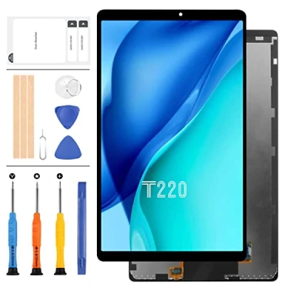 Immagine di Schermo LCD di ricambio per Samsung Galaxy Tab A7 Lite LTE SM T225 8.7 pollici Display Assembly kit Matrix Touch Digitizer Vetro riparazione con strumenti (nero)