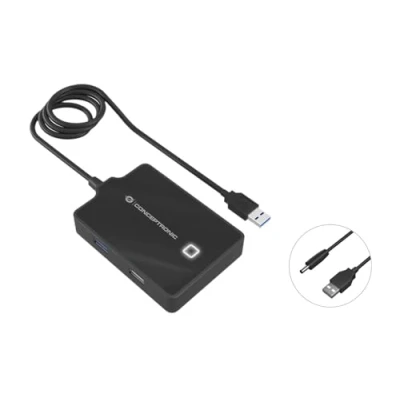 Immagine di Conceptronic HUBBIES10B USB 3.1 Gen 1 Hub Nero