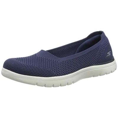 Immagine di Skechers On the go Flex Wonderous, Scarpe Da Ginnastica Donna, Blue Navy Nvy, 37.5 EU