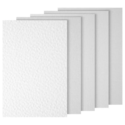 Immagine di Netuno 100x cartoncino goffrato bianco formato A4 21 x 29,7 cm 246g carta strutturata goffrata per biglietti visita auguri partecipazioni inviti matrimonio compleanno textured