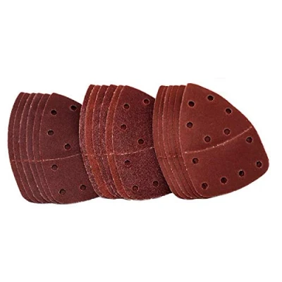 Immagine di Set di 18 fogli abrasivi in legno per levigatrice manuale Parkside PHS 160 E5 LIDL IAN 291795