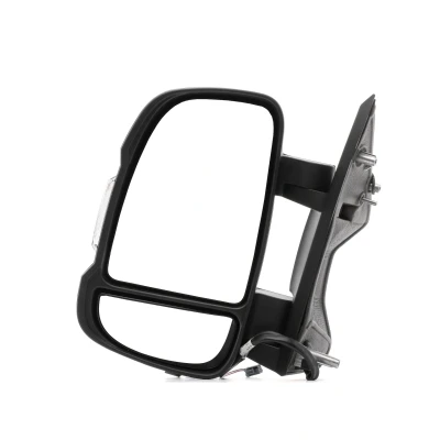 Immagine di specchio retrovisore esterno Magneti Marelli 350315027800 Sx nero ruvido elettrico Braccio corto, termico, con sensore temperatura, convesso