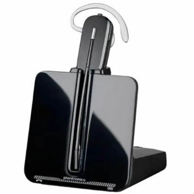 Immagine di Plantronics Cuffie DECT CS540 cuffia wireless monoauricolare (mono), 3 diversi stili di utilizzo connessione a un telefono fisso microfono con cancellazione del rumore e portata fino 120 m