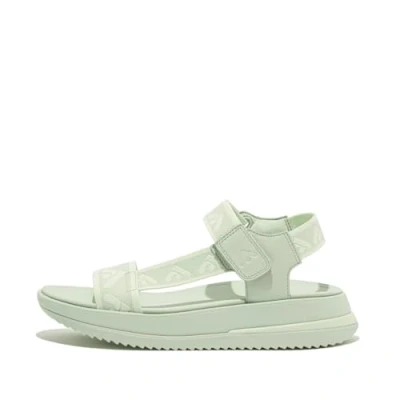 Immagine di Fitflop Surff Webbing Back Strap Sandals, Sandali Donna, Sagebrush, 42 EU
