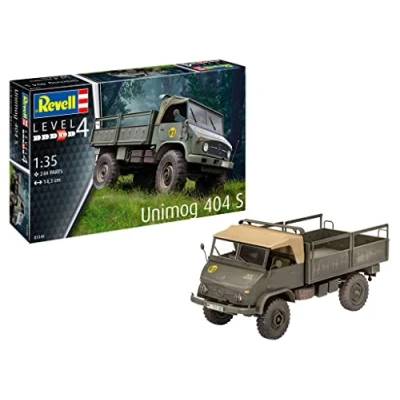 Immagine di Revell 03348 Unimog 404 S Kit Modellino in Scala 1:35, Multicolore