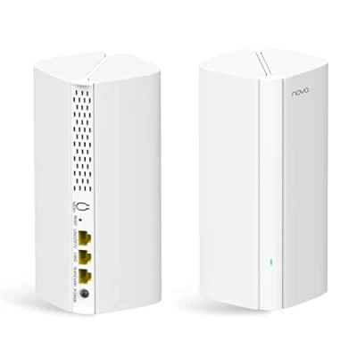 Immagine di Tenda Nova MX12 AX3000 Mesh Wi Fi 6 System, ampia copertura fino a 220㎡, 1.7 GHz Quad Core CPU, porte LAN Gigabit, supporta Alexa, 2 Pack