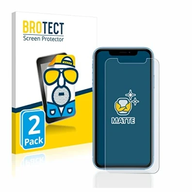 Immagine di brotect Pellicola Protettiva Opaca per Apple iPhone XR / 11 Anti Riflesso (2 Pezzi)