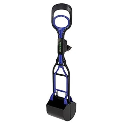 Immagine di Kerbl Poop Scoop Maxi Clean Up Nero/Blu 71 x 13 14 cm