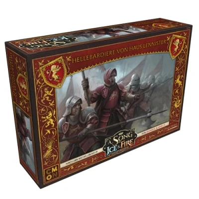 Immagine di CMON, A Song of Ice &amp; Fire Hellebardiere di Haus Lannister, Espansione, Tabletop, 2 giocatori, dai 14+ anni, 45+ minuti, tedesco, multilingue