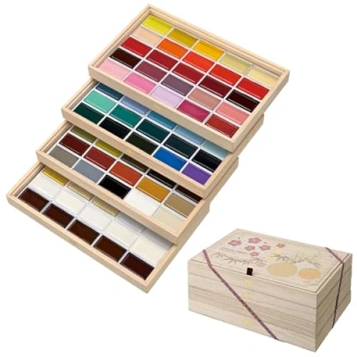 Immagine di Kuretake Gansai Tambi Set acquerello (set da 100 colori (2024)