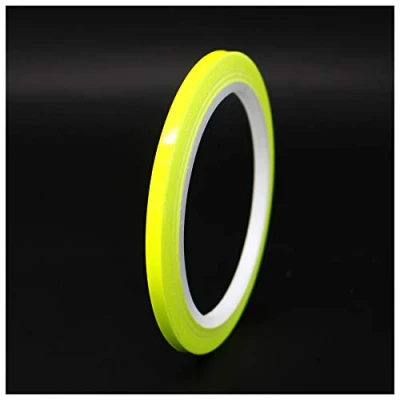 Immagine di 10m Strisce adhesive decorative per auto moto barca e modellismo in vari colori autoadesive Lunghezza (3mm, Giallo neon)