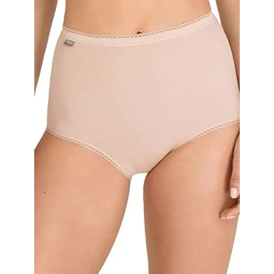 Immagine di Playtex Slip Cotone Elasticizzato Donna x3, Skin (Beige), 6XL