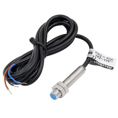 Immagine di Heschen M8 Interruttore sensore di prossimità induttivo Schermato Tipo LJ8A3 1 Z/AY Rivelatore 1mm 10 30VDC 200mA PNP normalmente chiuso (NC) 3 fili