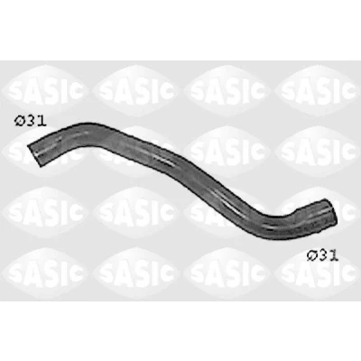 Immagine di SASIC SWH4305 Tubo Radiatore Dx in alto RENAULT: CLIO 2, Kangoo I, I Express
