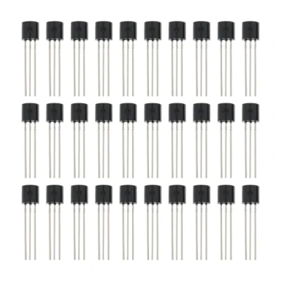 Immagine di Create idea 100 Pezzi Set Di Assortimento Transistor TO 92 NPN BC550C PNP BC560C Per Amplificatori Audio Progettazione Circuiti Elettronici Elaborazione Del Segnale