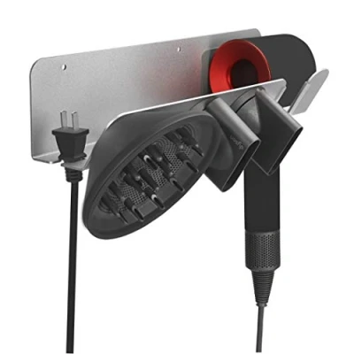 Immagine di Luchs supporto da parete Organizer per asciugacapelli Dyson Supersonic, supporto, e (argento R)