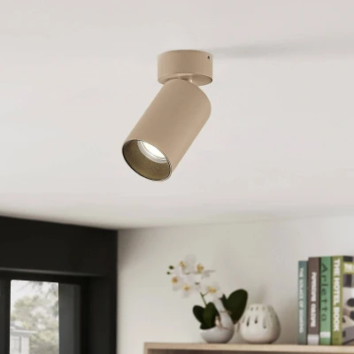 Immagine di Faretto &#039;Brinja&#039; dimmerabile (Moderno) colore Marrone, in Alluminio ad es. Corridoio (1 luce, GU10) di Arcchio Lampada da incasso, plafoniera, applique
