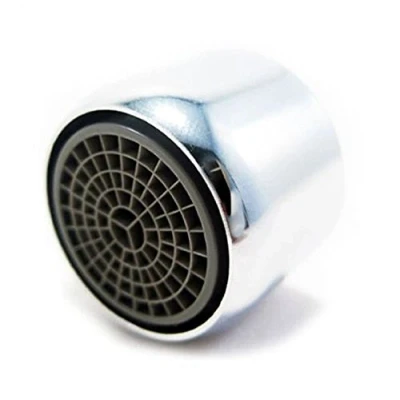 Immagine di Kibath 190308 Aeratore nebulizzatore per lavabo da Bagno o lavello Cucina. Filettatura Femmina posizionare all&#039;uscita del Rubinetto. Ricambi Originali garantiti, Cromo Lucido, Set di 2 Pezzi