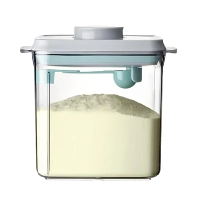 Immagine di Dispenser per Latte in Polvere da 1700 ml Porta Con Cucchiaio Contenitore Il Senza BPA Sigillato Conservare Polvere,Dolciumi