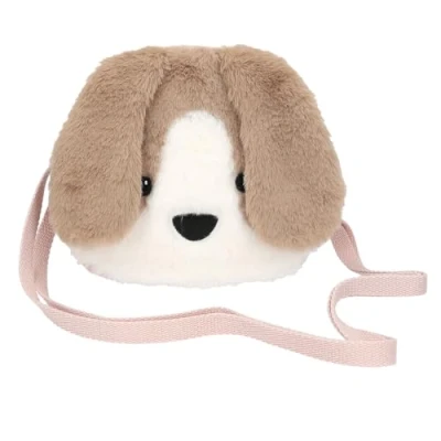 Immagine di Depesche Umhängetasche 13129 Princess Mimi Milo Mini Rosa, con Motivo di Cani e Fiori, Borsa Tracolla Regolabile, Multicolore, One Size