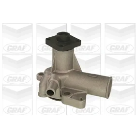 Immagine di GRAF PA131 Pompa acqua con guarnizione meccanico Ghisa per trasmissione cinghia Poly V FORD: Transit Mk3 Camion pianale/Telaio