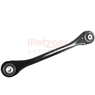 Immagine di METZGER 58167203 Braccio oscillante, Sospensione ruota con cuscinetto in gomma Assale posteriore Sx, anteriore trasversale oscillante Acciaio