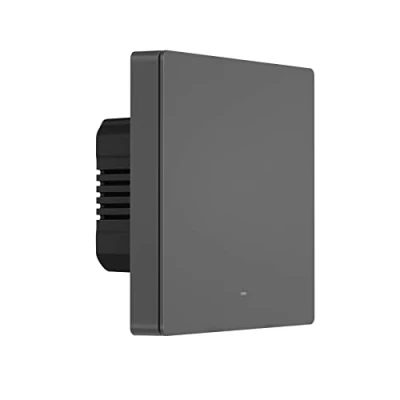 Immagine di SONOFF SwitchMan Smart Wall Switch M5 1C 86, High precision physical button, Bluetooth fast pairing, timer on, sunset off, Alexa, Google Home compatible (1 way)