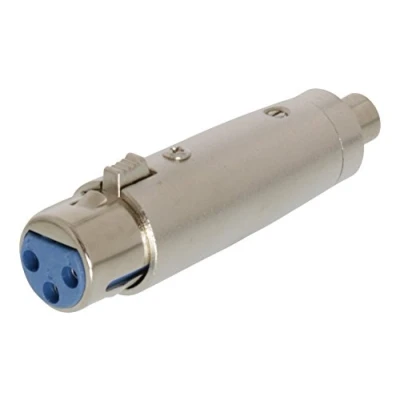Immagine di Valueline XLR 3p RCA, F/F Bronzo