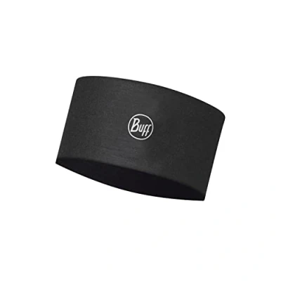 Immagine di Buff Coolnet UV WIDE Headband Unisex Paraorecchie, Taglia: One Size, Solid black