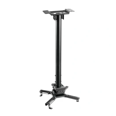 Immagine di KIMEX 052 3011 Supporto a soffitto per proiettore, Altezza regolabile 60 90cm, Nero