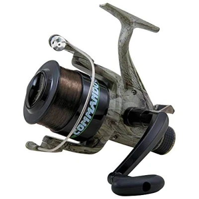 Immagine di Lineaeffe Mulinello da Pesca Imbobinato Vigor Commando 4000 con Frizione e Baitrunner Carp Fishing Feeder Specialist Carpa Barbo Lago Fiume Ideale Anche per a Spinning Grandi Predatori