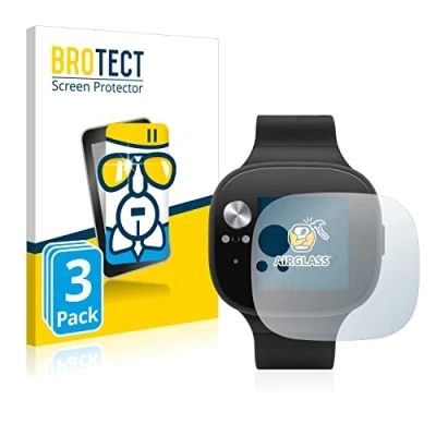 Immagine di brotect Pellicola Protettiva Vetro per ASUS Vivowatch BP Protezione Schermo (3 Pezzi) [Durezza Estrema 9H, Chiaro]