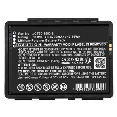Immagine di CELLONIC Batteria Compatibile con Lettore di Codici Honeywell CT60, CT50, Dolphin CT60XP, 4700mAh 3.8v
