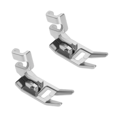 Immagine di ECSiNG 2 Pezzi Adattatore Di Supporto Piedino Per Macchina Da Cucire con Gambo Basso 176886 446014 4 446371 000 Compatibile Singer A
