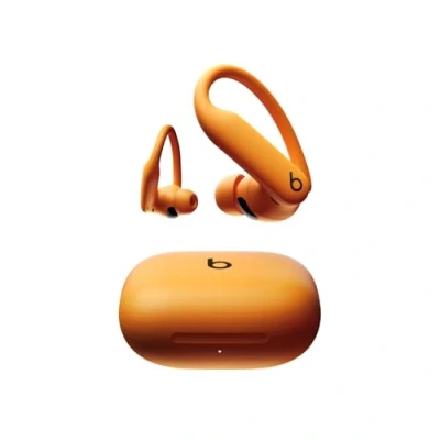 Immagine di Beats Powerbeats Pro 2 Bluetooth Auricolari wireless Cancellazione del rumore, IPX4, fino a 45H con custodia di ricarica, compatibile Apple e Android Arancione elettrico