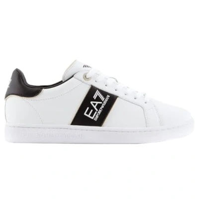 Immagine di EA7 Emporio Armani Classic Unisex Sneakers basse, Taglia: 46, White/black Pelle