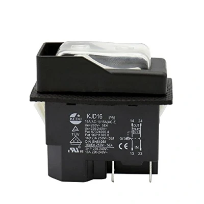 Immagine di KEDU KJD16 4 Pin 220V 16A Interruttore elettromagnetico impermeabile Interruttori con protezione da sovraccarico UVLO per elettroutensili Macchina utensile